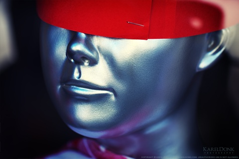 Blindfolded