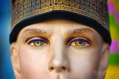 Colorful Eyes See a Colorful World