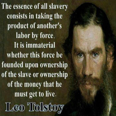 Tolstoy on Taxes