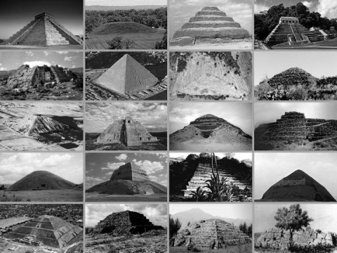 Pyramids can be found all over the world (Mexico, Egypt, China, Bosnia, El Salvador, Guatemala etc.) and are an indication that there was one a global civilization on earth.