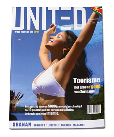United Business & Lifestyle Magazine Cover for Jan/June 2009 Edition