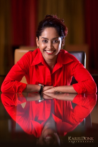 Portrait of Rishma Ratan for United Magazine