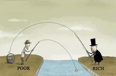 The rich and the poor