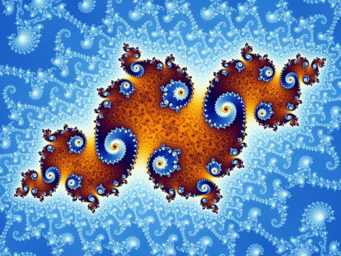 Partial view of the Mandelbrot set (Source: Wolfgang Beyer)