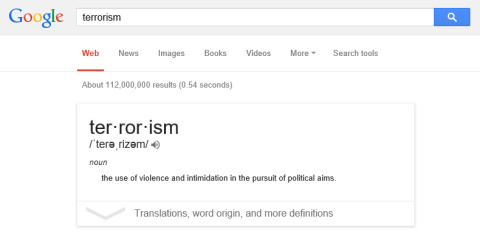 Definition of Terrorism