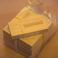 Custom USB Flash Drive — The USB Flash drives are individually packaged in small plastic bags.
